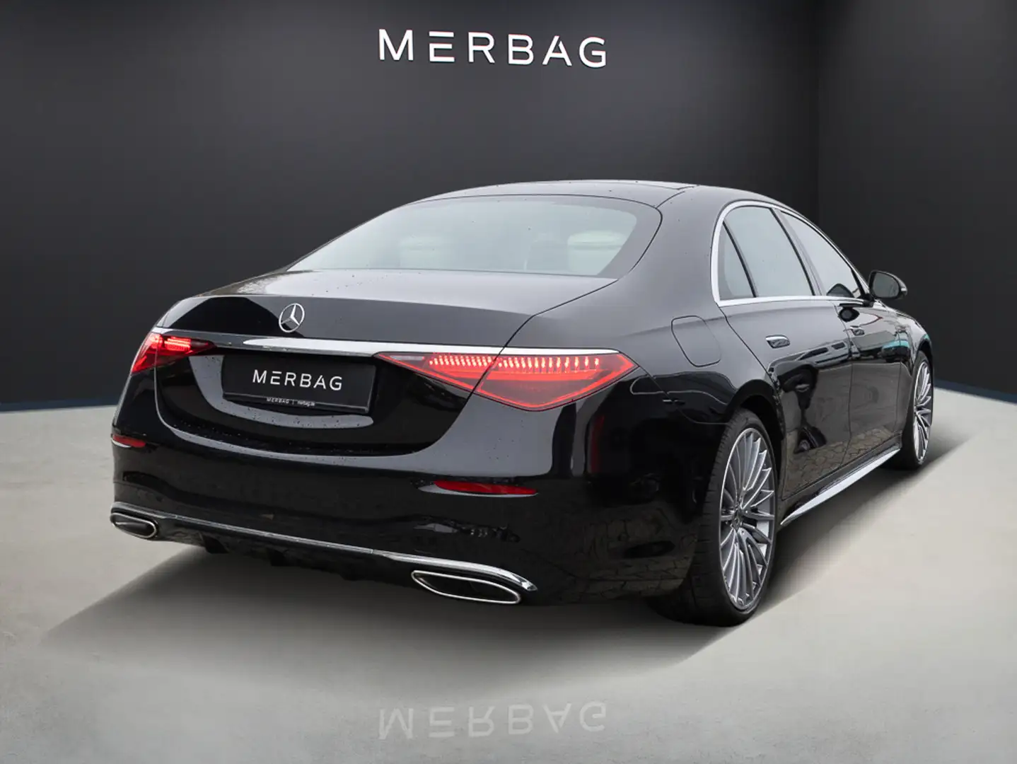 Mercedes-Benz S 450 4MATIC Limousine Langversion Pano Massage Schwarz - 2