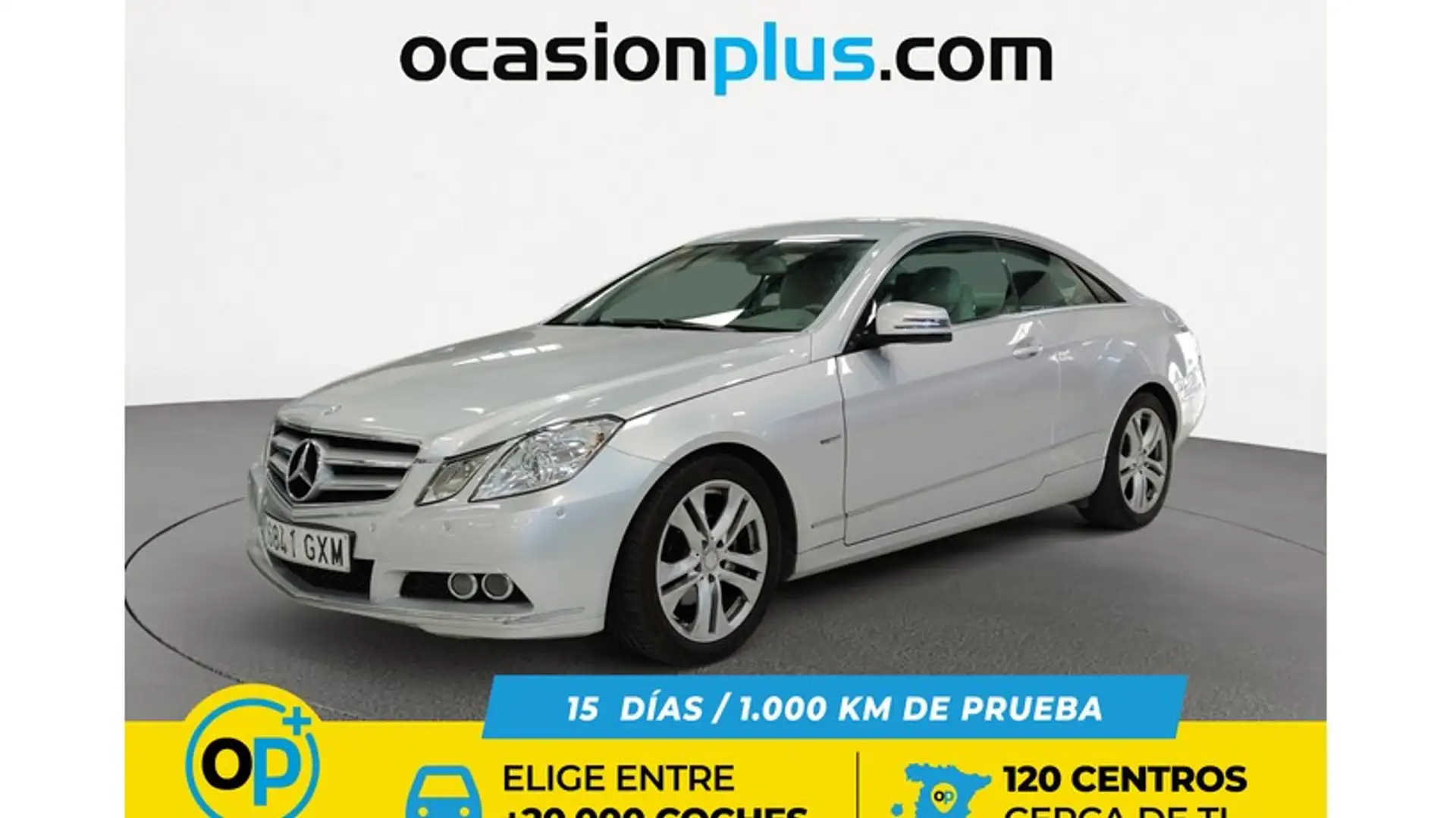 Mercedes-Benz E 200 Coupé CGI BE Aut. Silber - 1