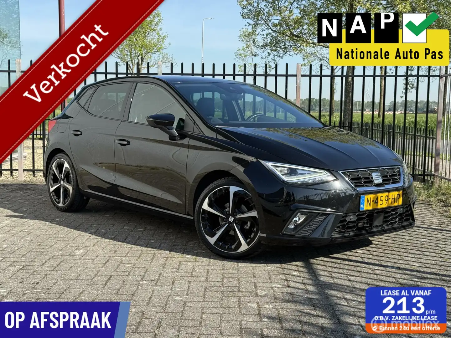 SEAT Ibiza 1.0 FR Nieuw interieur | incl beurt | Rij klaar Negro - 1