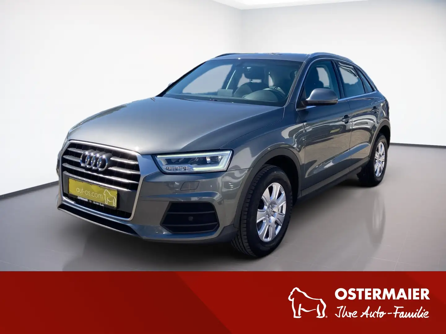 Audi Q3 1.4TFSI 150PS.STRONIC.LED.AC-AUTOM.SITZHZG.16 ALU. Gris - 1