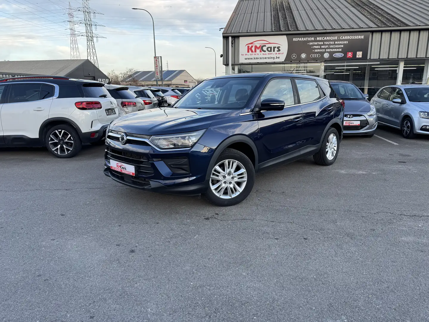 SsangYong Korando 1.5 ESSENCE/ 1'ier MAIN/ 46.000 KM / AIRCO /JANTES Bleu - 2