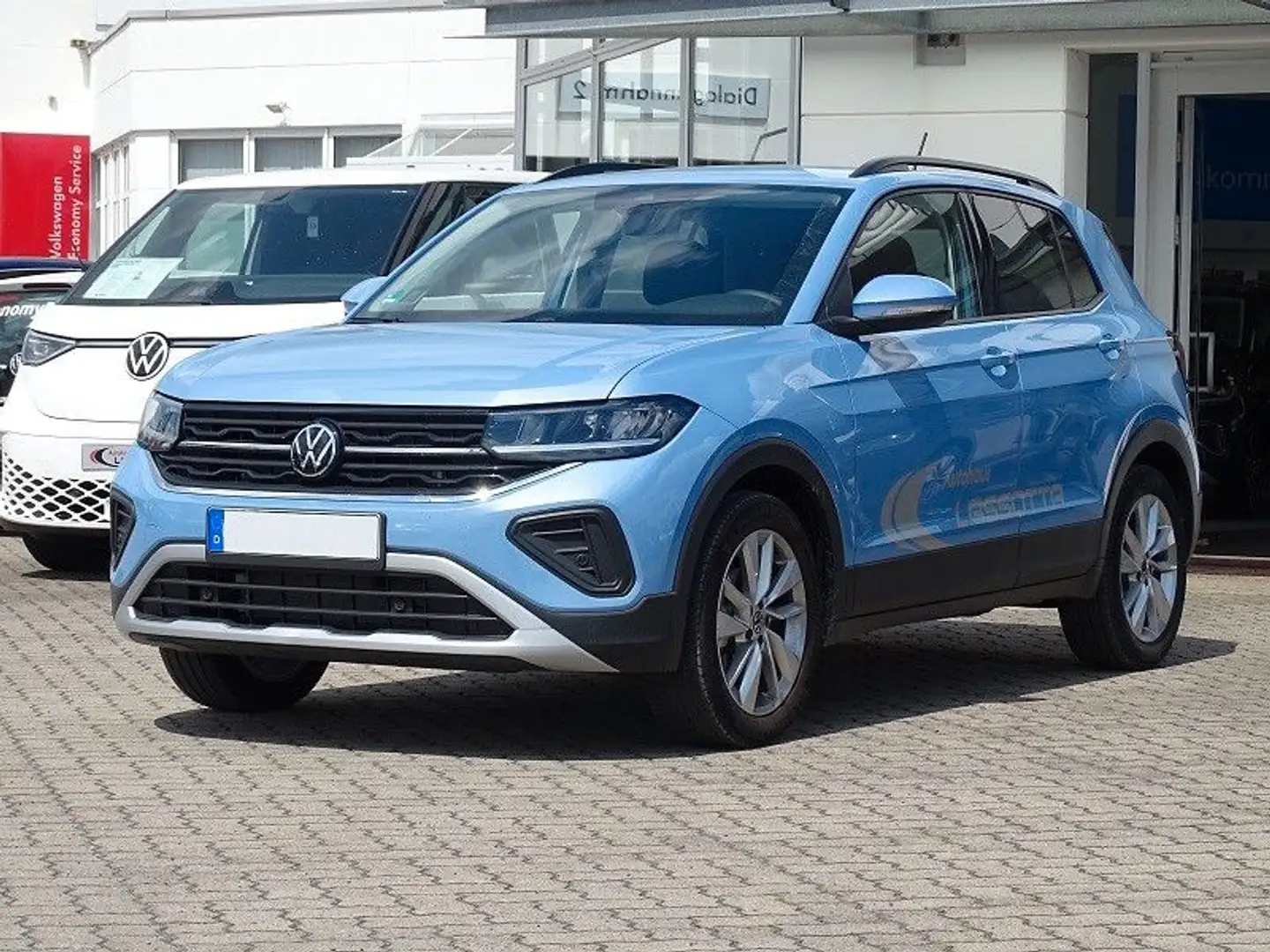 Volkswagen T-Cross 1.0 TSI Life / IQ.Drive Blau - 1