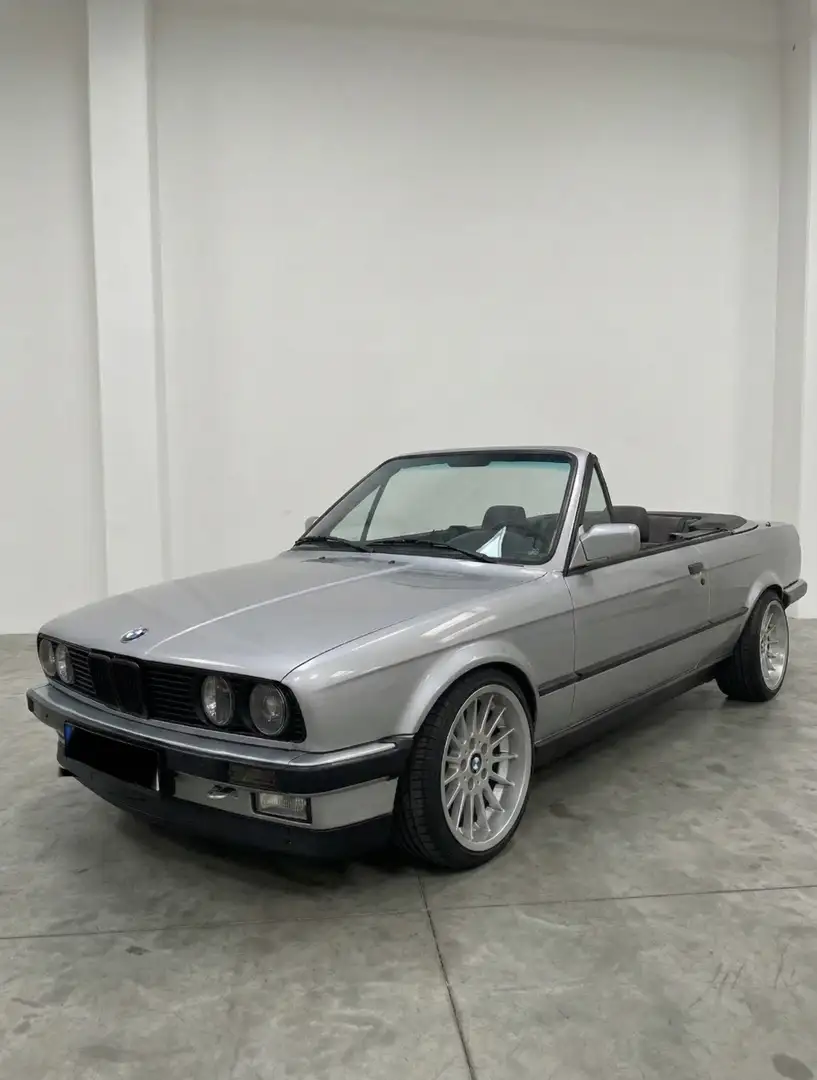 BMW 320 328i Cabrio Umbau 194 PS Schalter Silber - 1