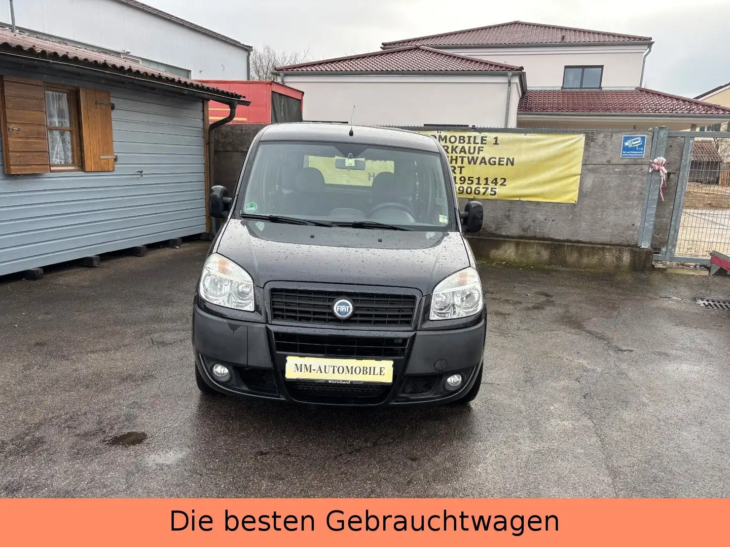 Fiat Doblo Doblò 1.3 16V Multijet Dynamic-TÜV NEU-TOP Noir - 2
