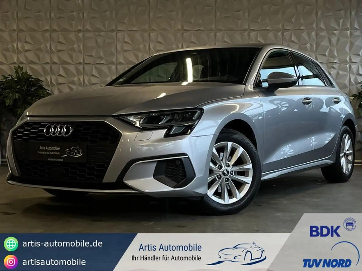 Audi A3 Sportback 35TFSI*VRT-COCKPIT*CARPLAY-NAVI* Silber - 1
