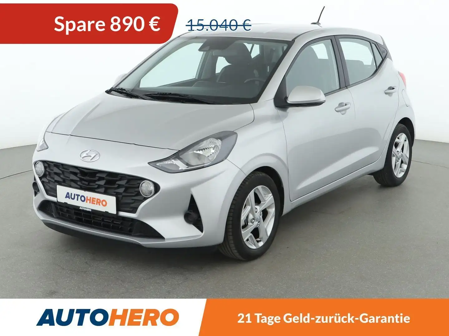Hyundai i10 1.0 Trend *START/STOP*PDC*SHZ*LHZ*ALU*KLIMA* Grau - 1