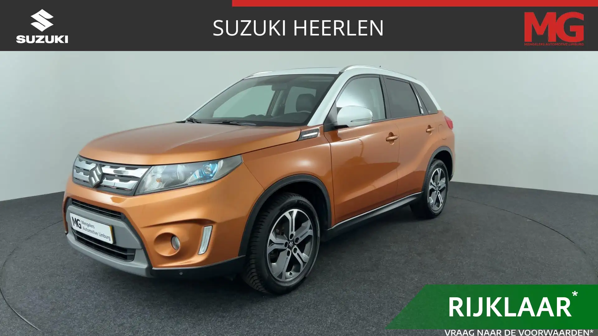 Suzuki Vitara 1.6 High Executive | Rijklaar | Trekhaak | 1ste ei Orange - 1