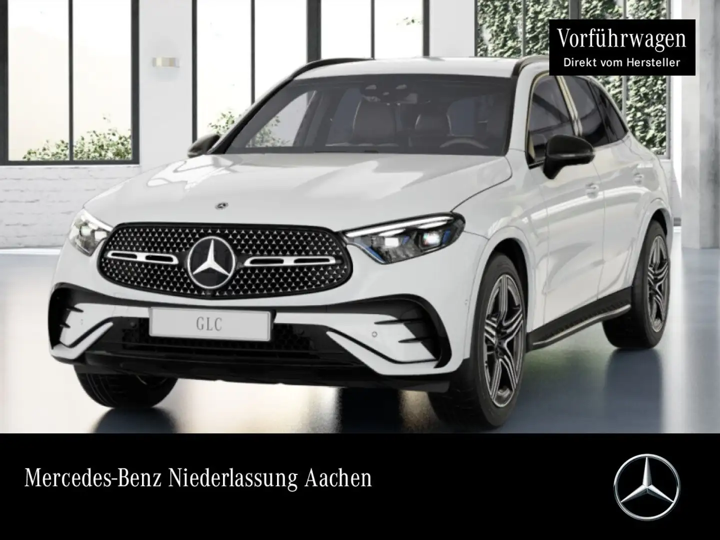 Mercedes-Benz GLC 450 d 4M AMG+NIGHT+360+AHK+BURMESTER+KEYLESS Blanco - 1