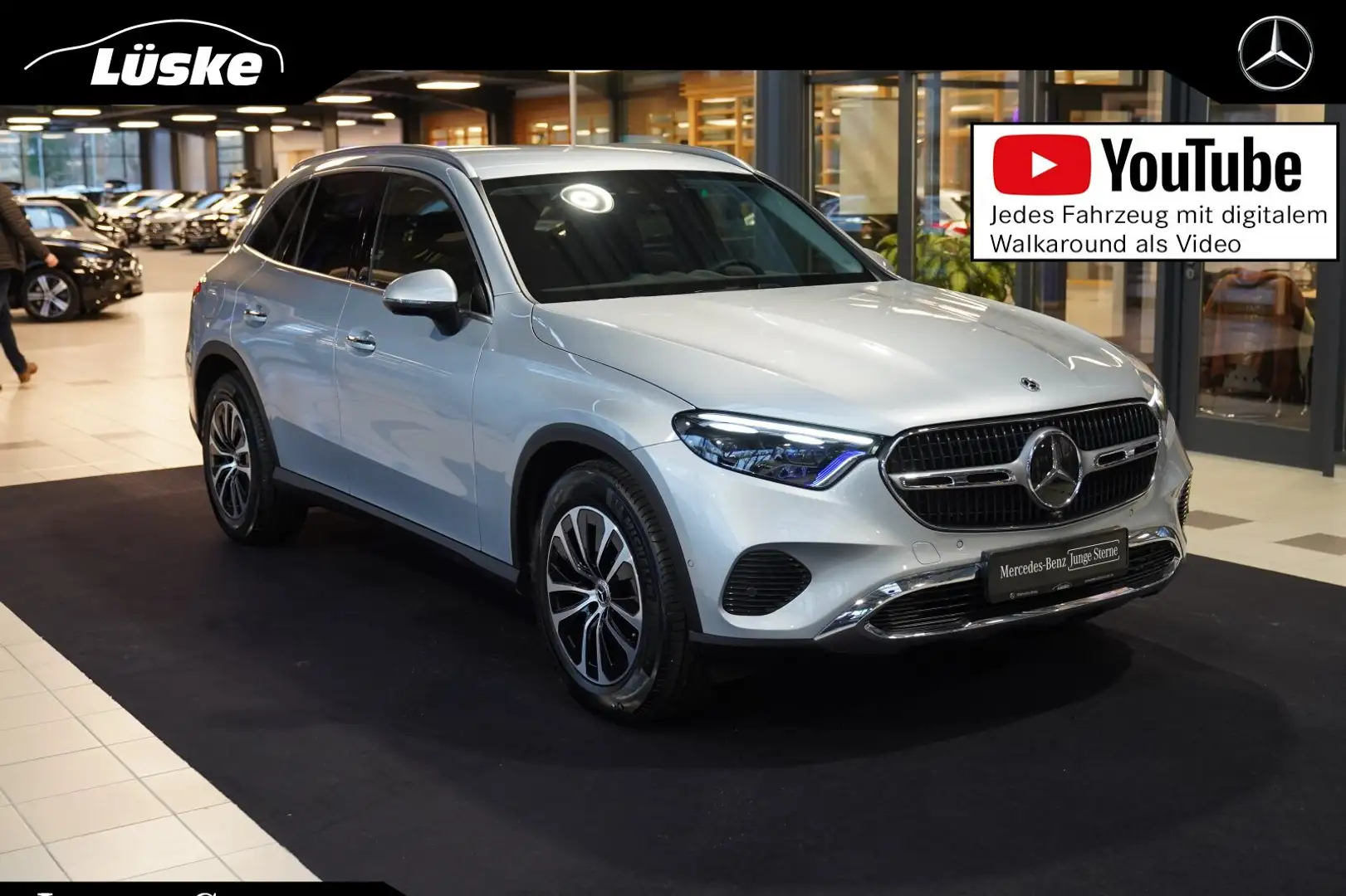 Mercedes-Benz GLC 220 GLC 220 d 4M AVANTGARDE Fahrassistenz AHK 360° Silber - 1