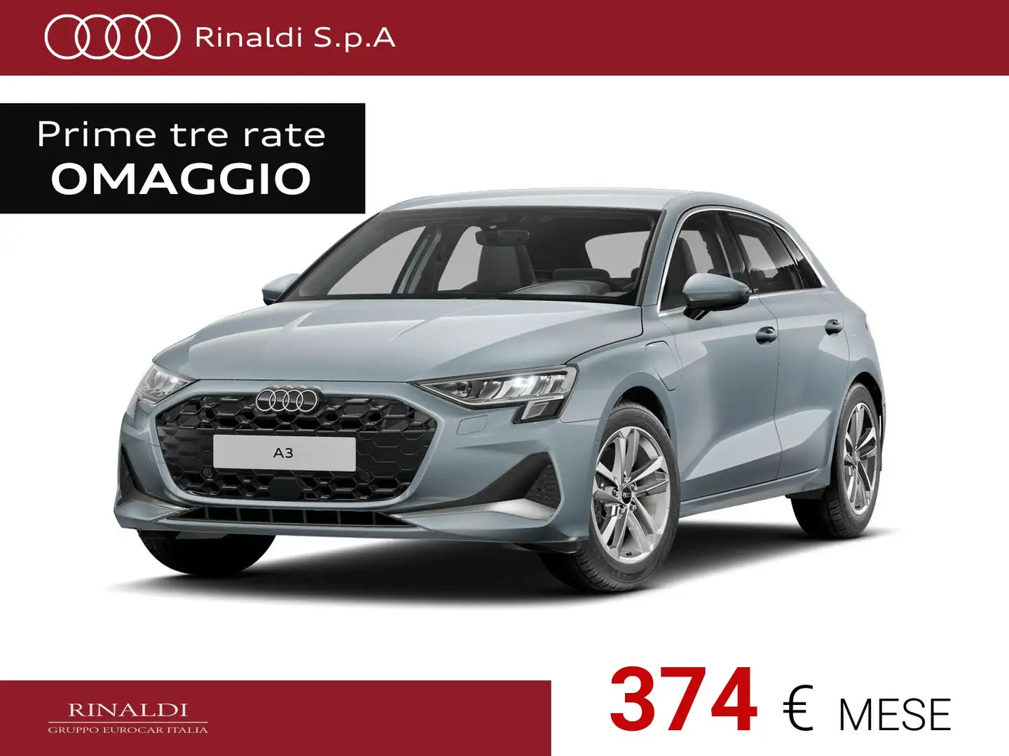 Audi A3 sportback 40 1.5 tfsi e business advanced s-tronic Grigio - 1