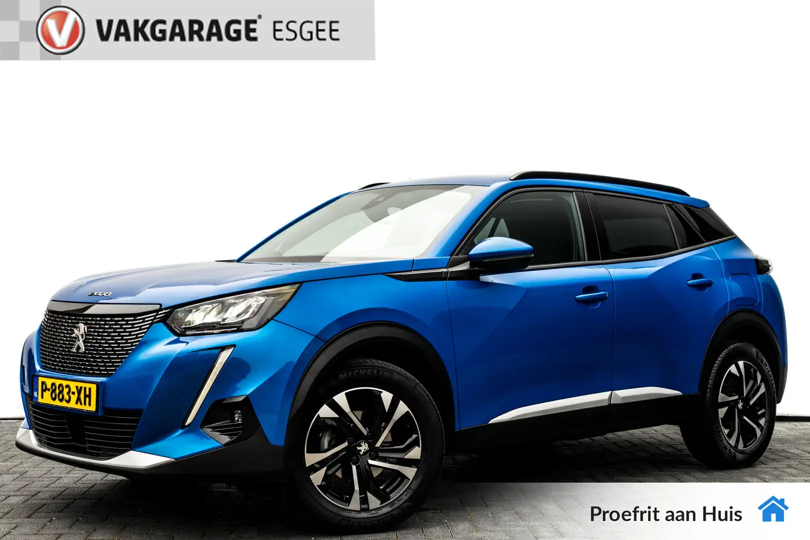 Peugeot 2008 1.2 131 PK PureTech Allure 3D-I-Cockpit AUTOMAAT R Bleu - 1