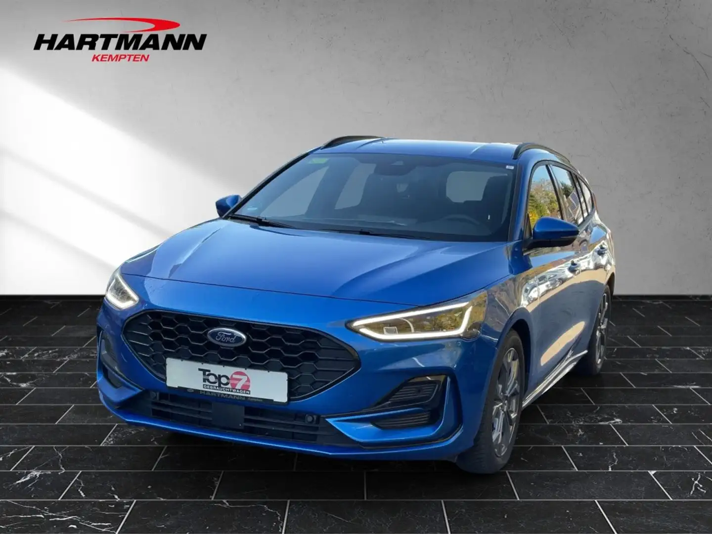 Ford Focus ST-Line Bluetooth Navi LED Klima el. Fenster Bleu - 2