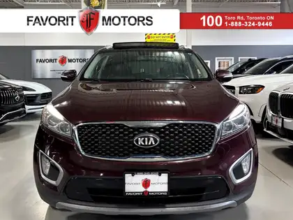 Red 2018 Kia Sorento EX V6 AWD SUV / Crossover All-Wheel Drive 6-Speed Automatic