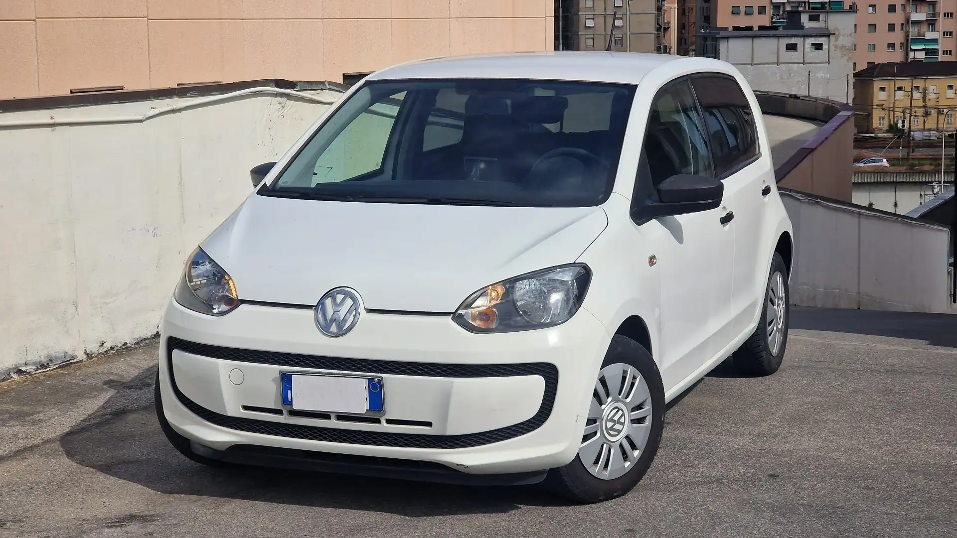 Volkswagen up! up! 2012 5p 1.0 eco Take 68cv E6 Blanc - 1