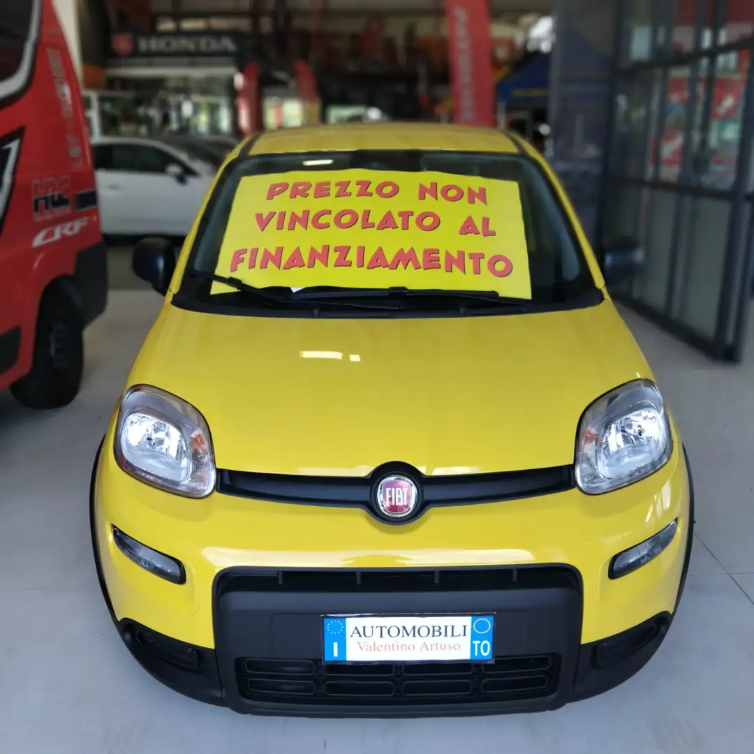 Fiat Panda Panda 1.0 firefly hybrid Pandina KM0 Giallo - 1