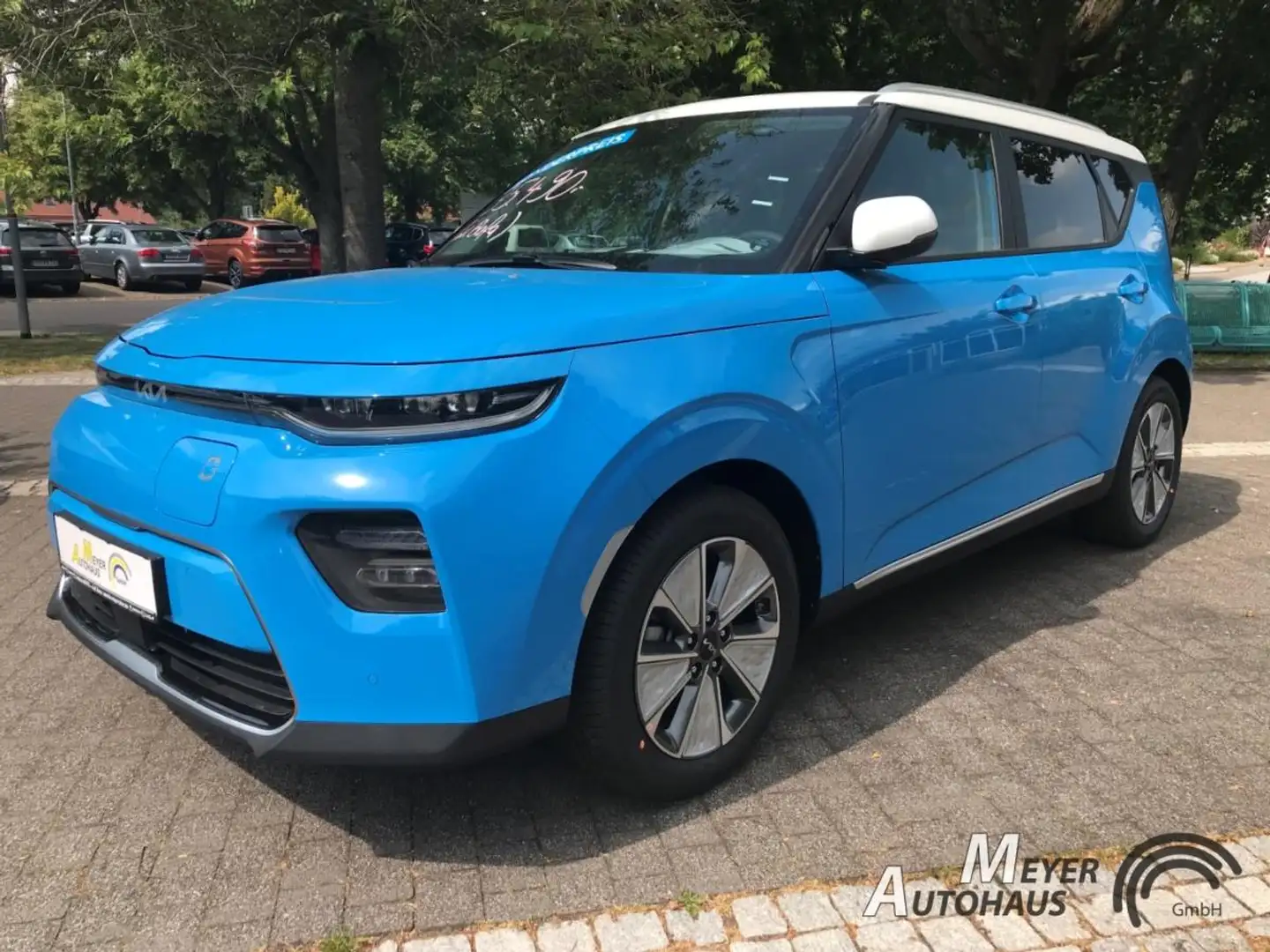 Kia Soul e- Soul Blau - 1