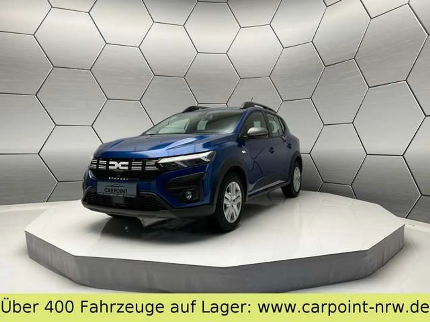 Dacia Sandero 3 Stepway Expression TCe 100 ECO-G PDC Blauw - 1