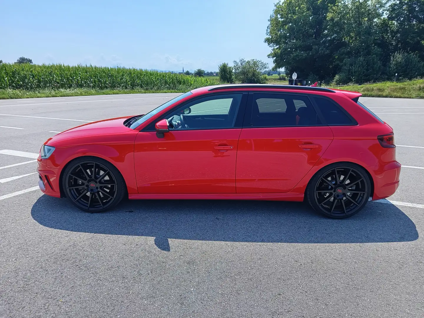 Audi S3 S3 Sportback S tronic Czerwony - 2