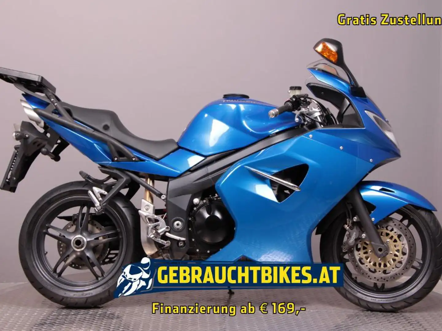 Triumph Sprint ST 1050, mit Garantie, Teilzahlung möglich! Bleu - 1