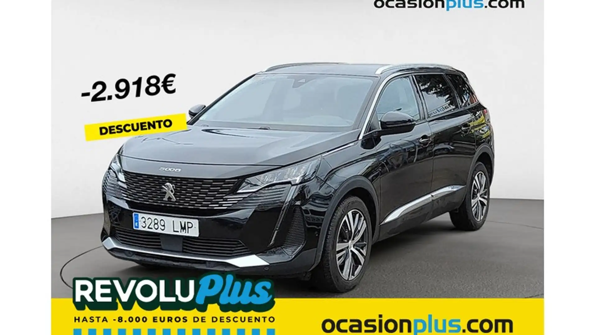 Peugeot 5008 1.2 PureTech S&S Allure 7 pl. 130 Negro - 1