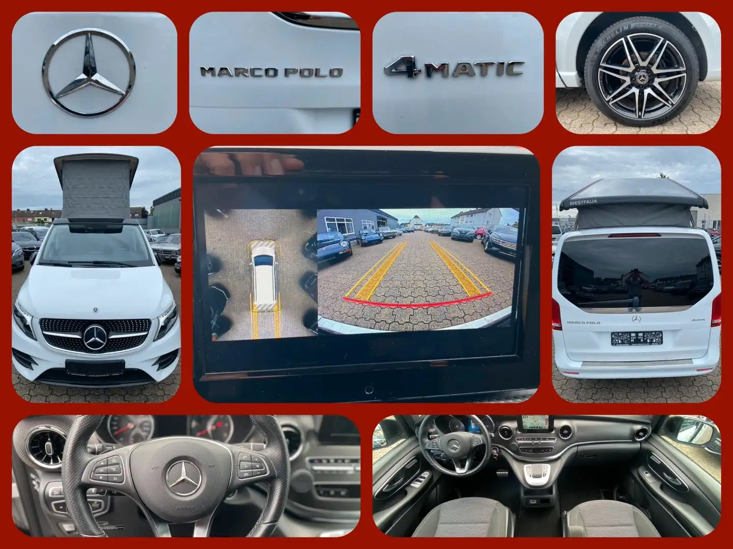 Mercedes-Benz 220 V 250d 4matic Marco Polo HORIZON AMG & NIGHT PAK Weiß - 2