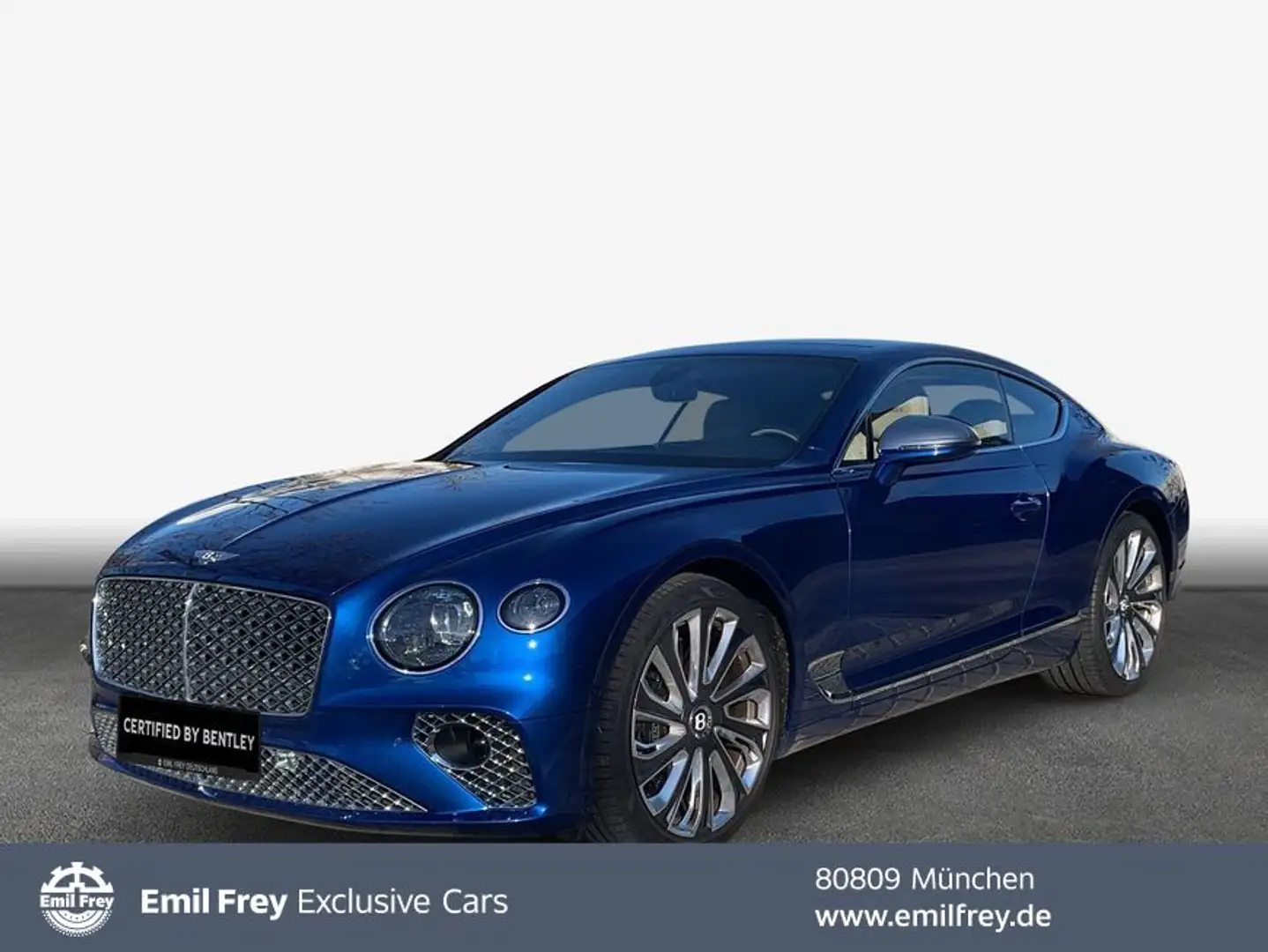 Bentley Continental GT New Continental GT V8 Mulliner Blau - 1