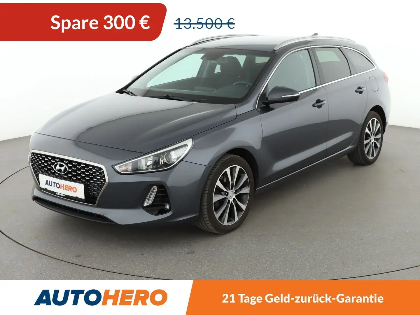 Hyundai i30 1.4 TGDI Style*CAM*PDC*SHZ*SPUR*KLIMA*TEMPO* Grau - 1