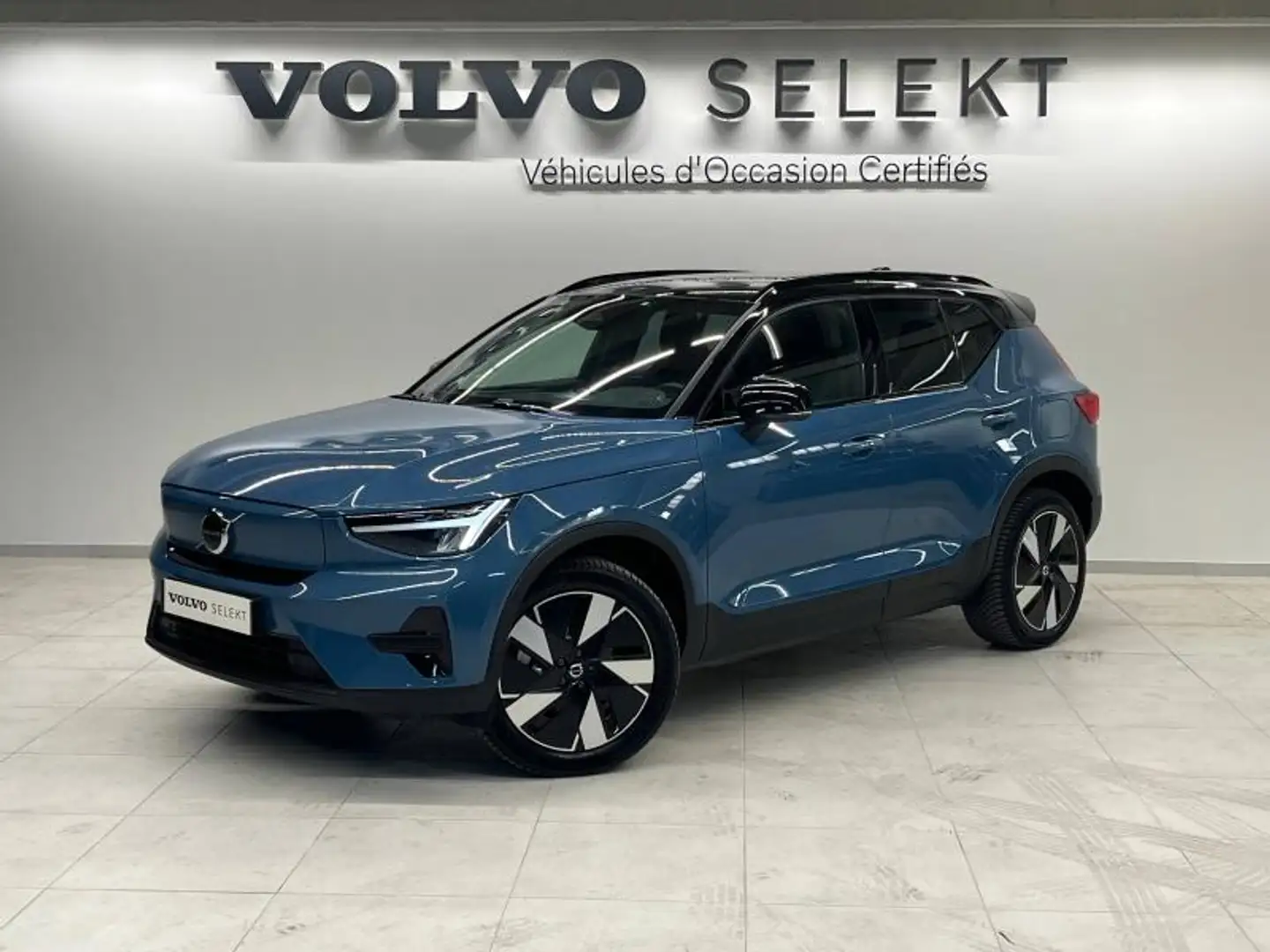 Volvo XC40 Recharge Extended Range 252ch Plus Bleu - 1