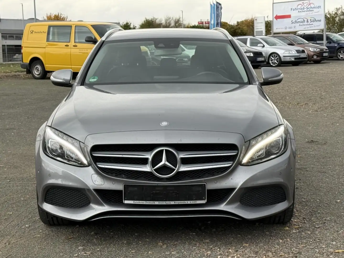 Mercedes-Benz C 180 T Avantgarde Automatik NUR AN AUTOHÄNDLER Klima Silber - 2