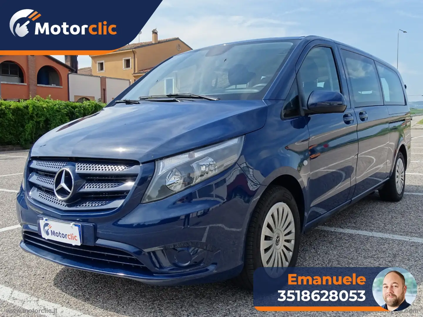 Mercedes-Benz Vito 2.0 114 CDI aut. PL Mixto ExLong Bleu - 1