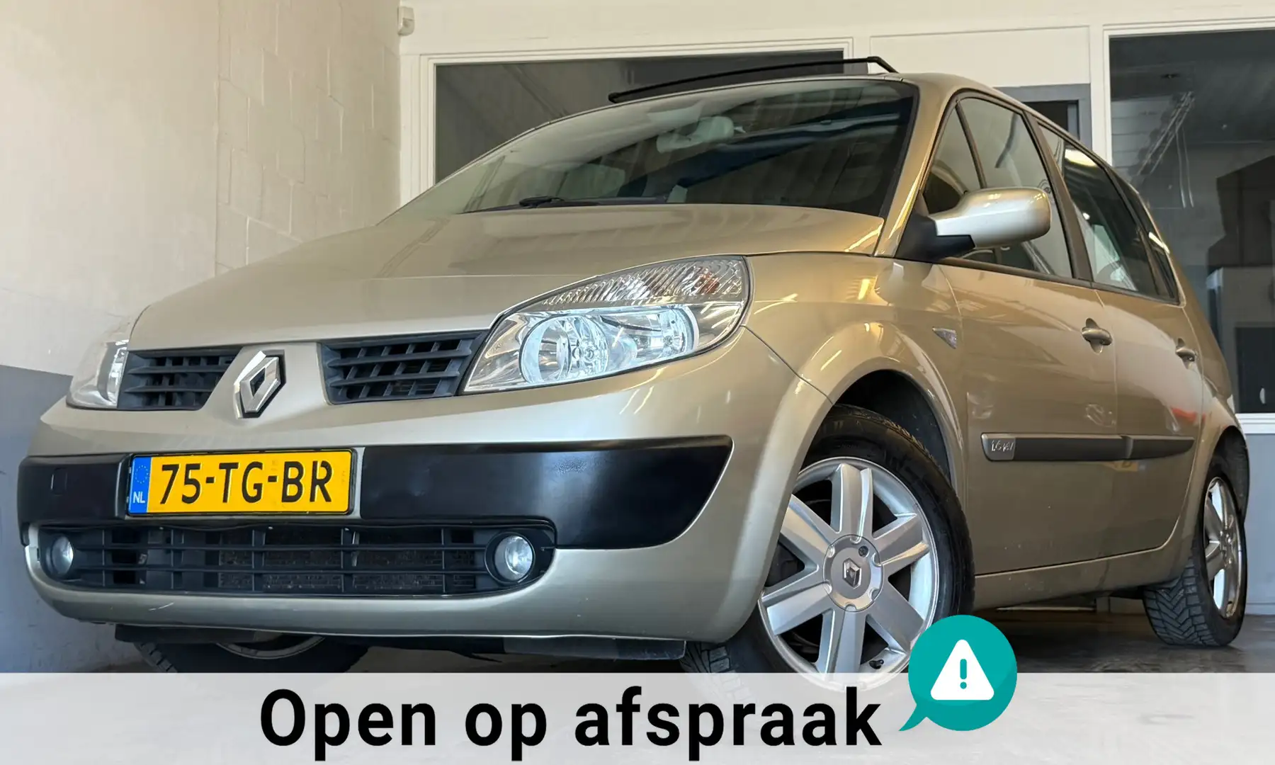 Renault Scenic 1.6-16V Dynamique Luxe|NAP|APK08-26|Automaat|Airco Beige - 1