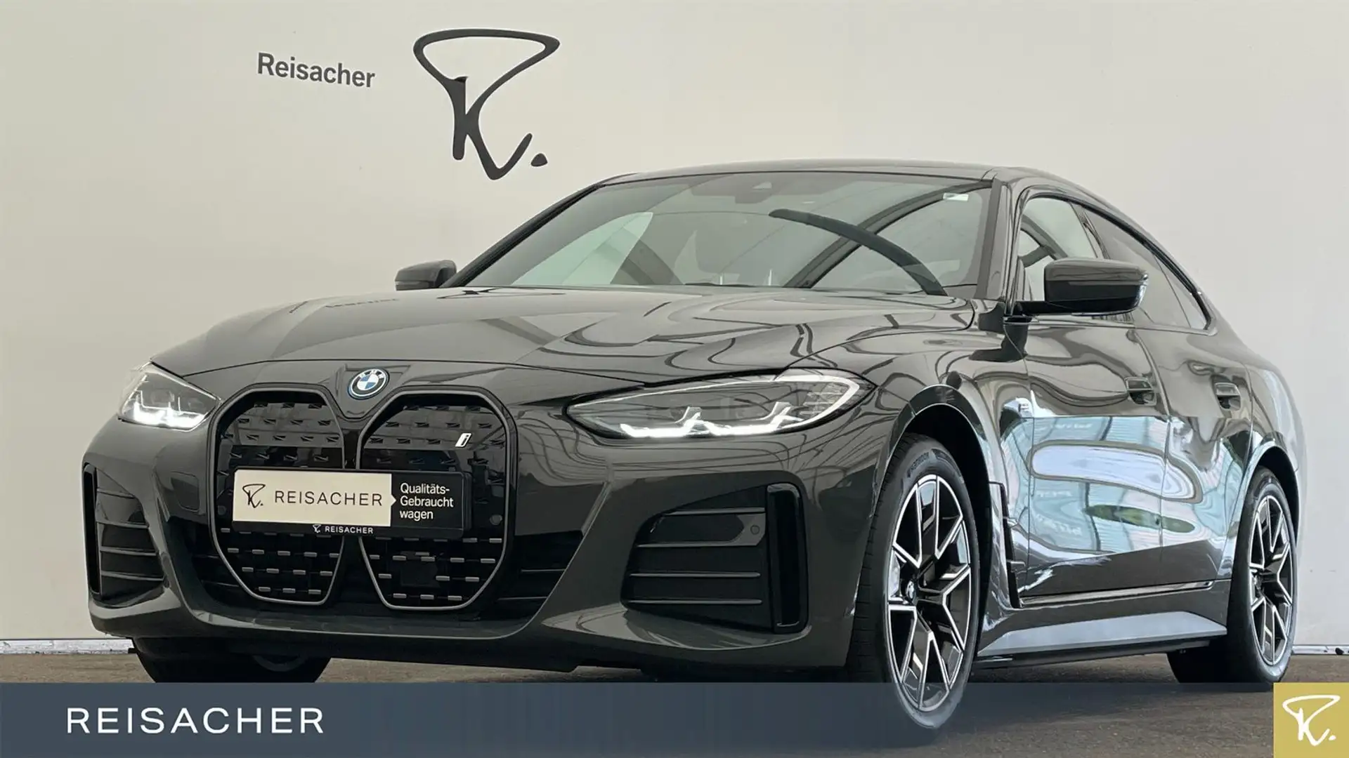 BMW i4 A eDrive35 Gran Coupé RFK PDC LC DAB SHZ 18" Grau - 1