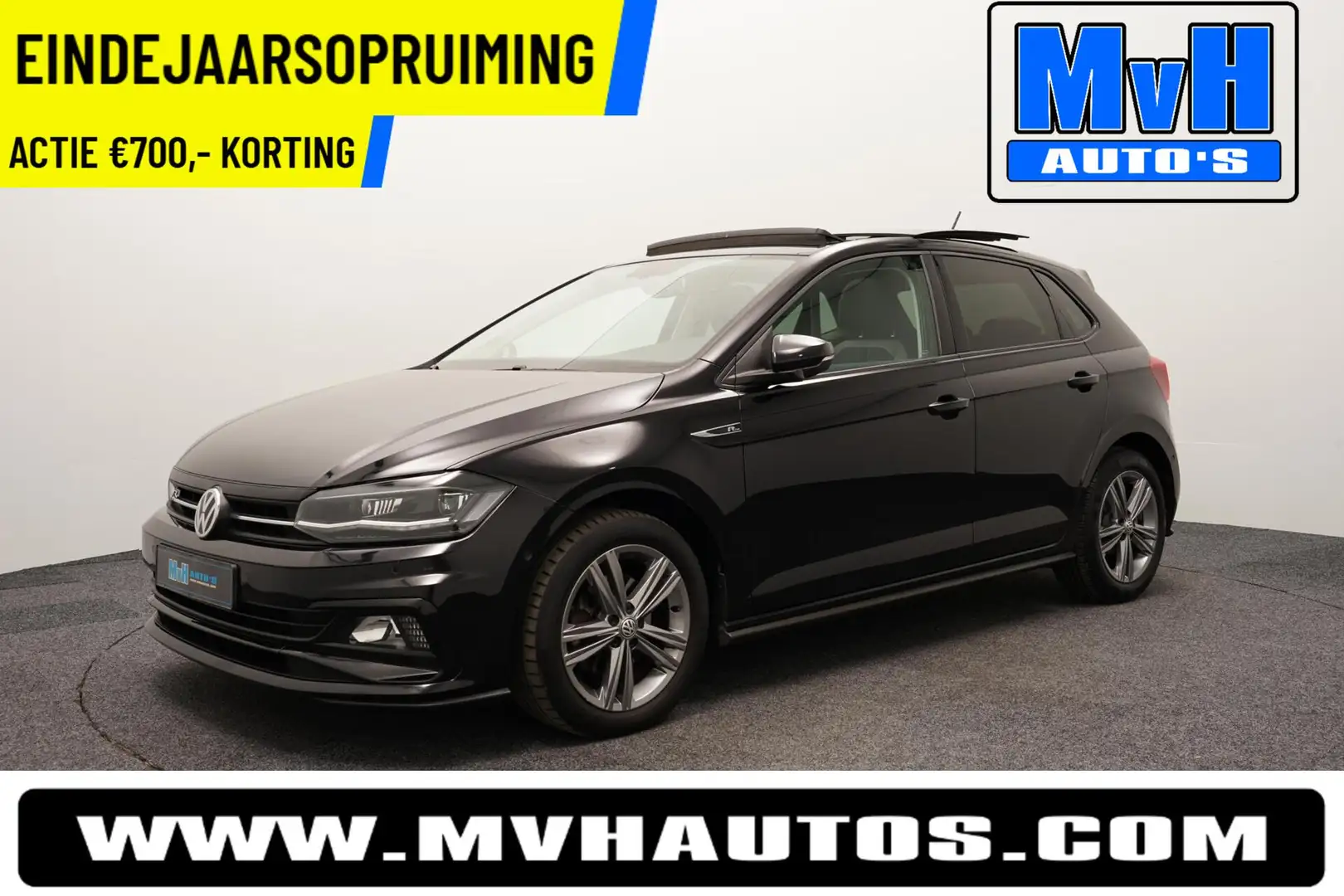 Volkswagen Polo 1.5 TSI R-Line 150PK|VIRTUAL|PANO|DSG|LED|NAP Nero - 1