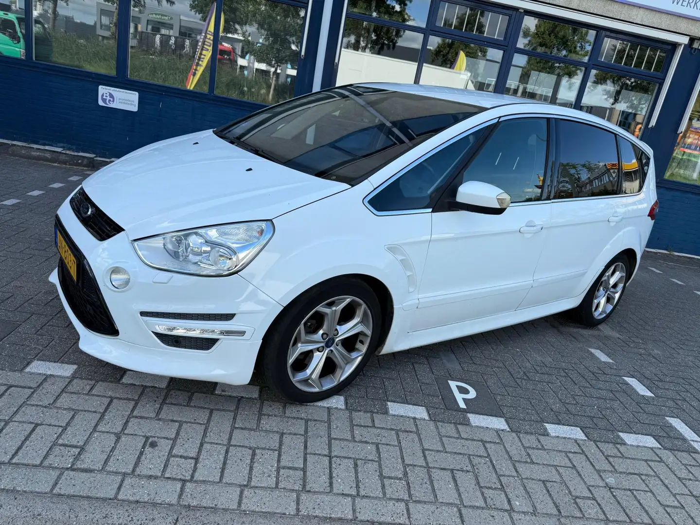 Ford S-Max 2.0 EcoBoost Titanium ((( AUTOMAAT))) White - 2