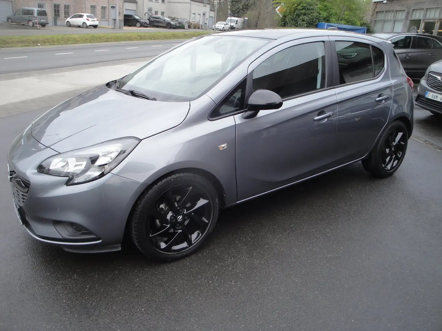 Opel Corsa 1.4i Black Edition (EU6.2) Gris - 1