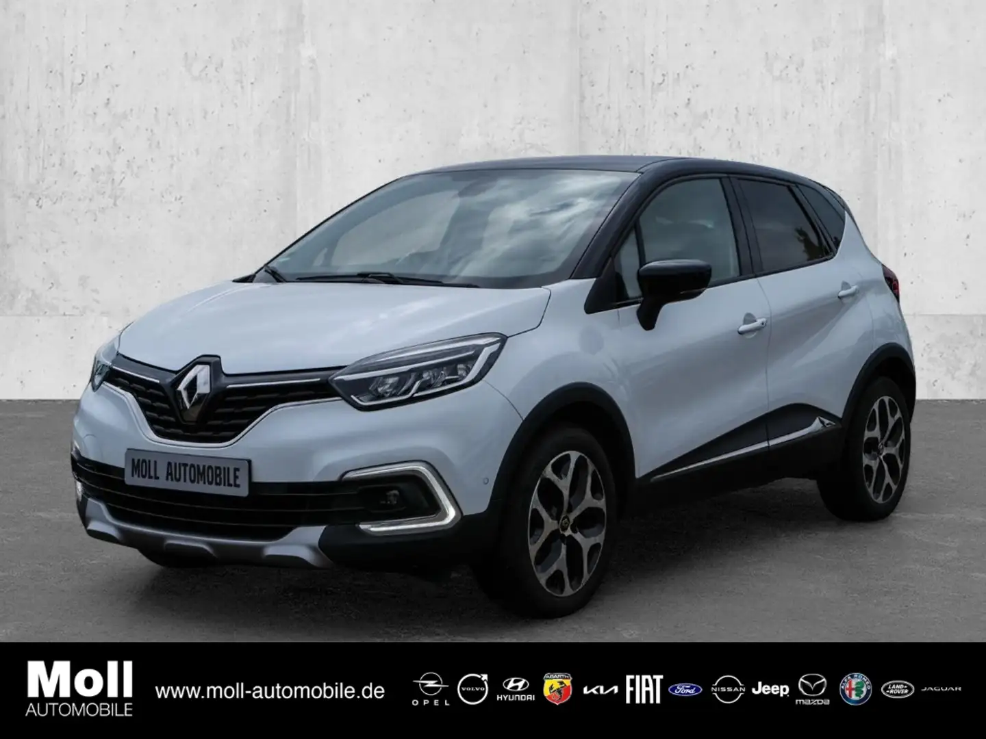 Renault Captur Intens 0.9 TCe 90 eco Navi LED Klimaautom Fahrerpr Weiß - 1