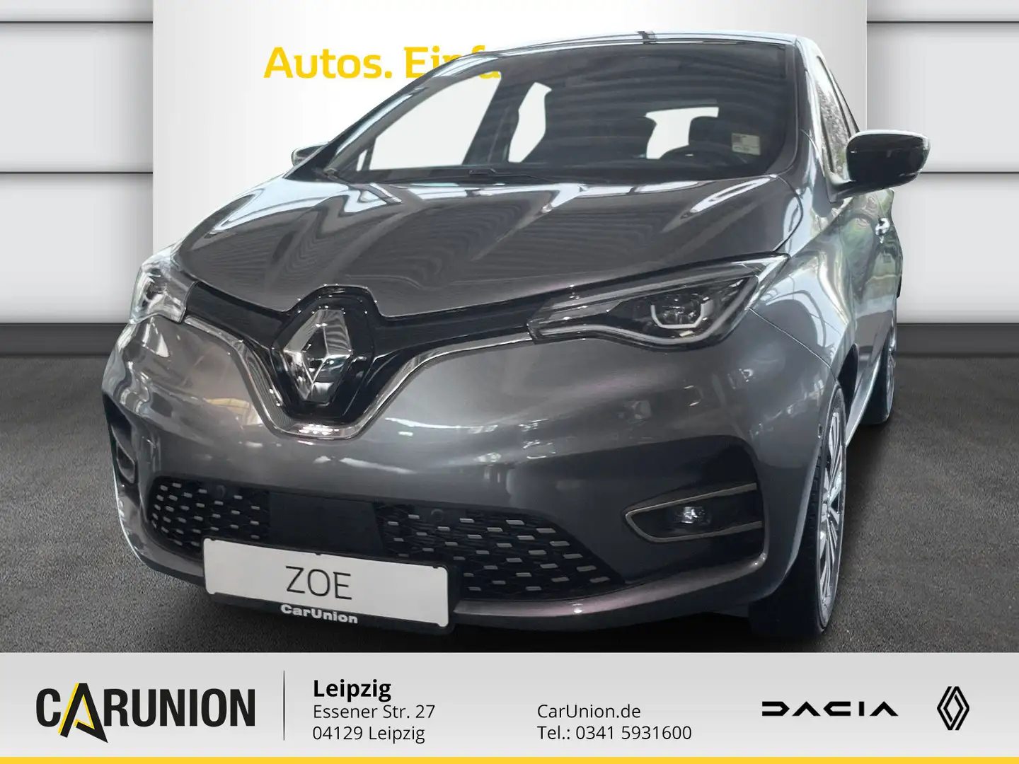 Renault ZOE Iconic EV50 135PS Grau - 1