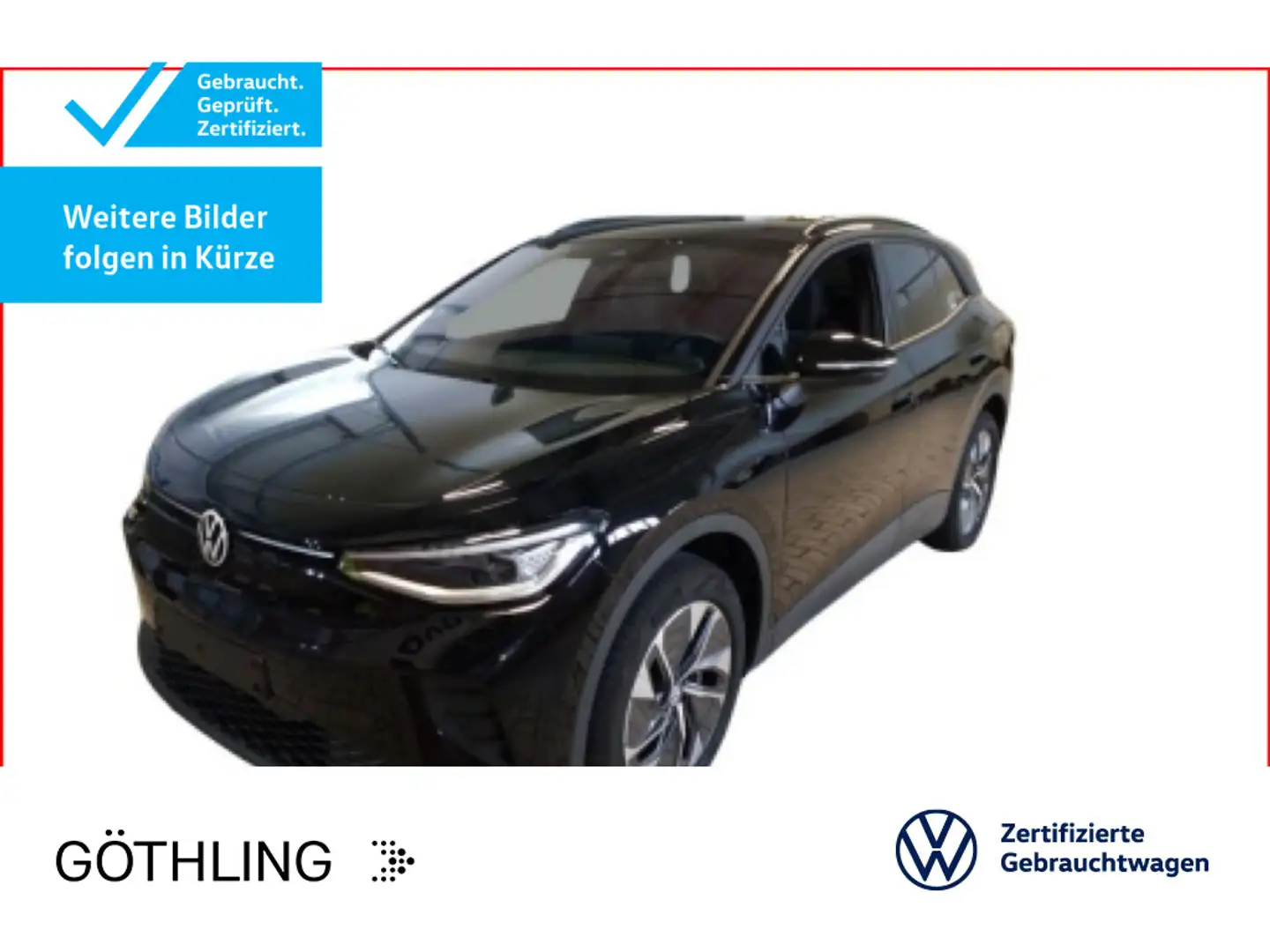Volkswagen ID.4 Pro*NAVI*WP*AHK*KAM*IQ-Light*Assistenzpaket Schwarz - 1