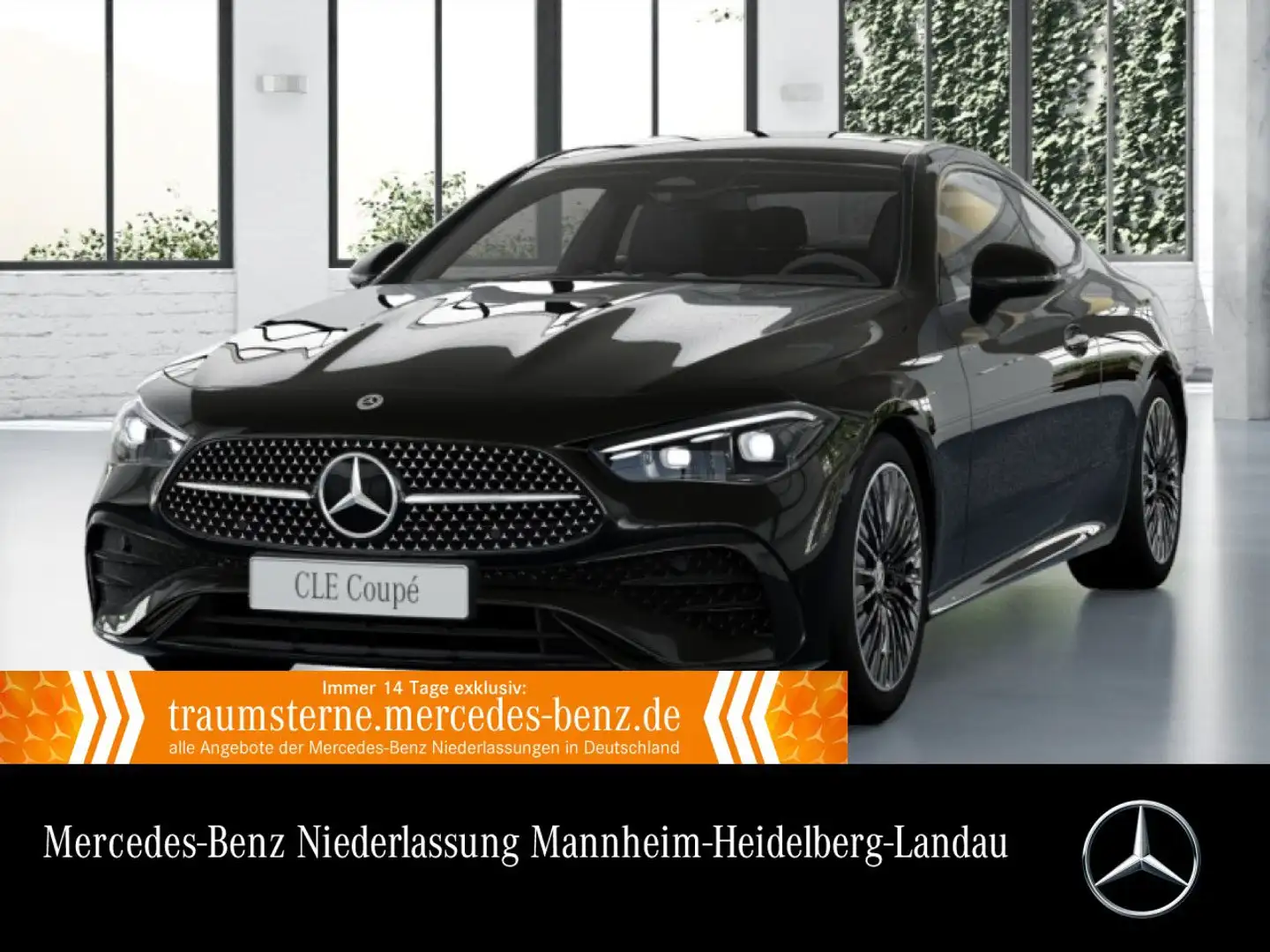 Mercedes-Benz CLE 200 AMG+NIGHT+BURMESTER+KAMERA+KEYLESS+9G Schwarz - 1