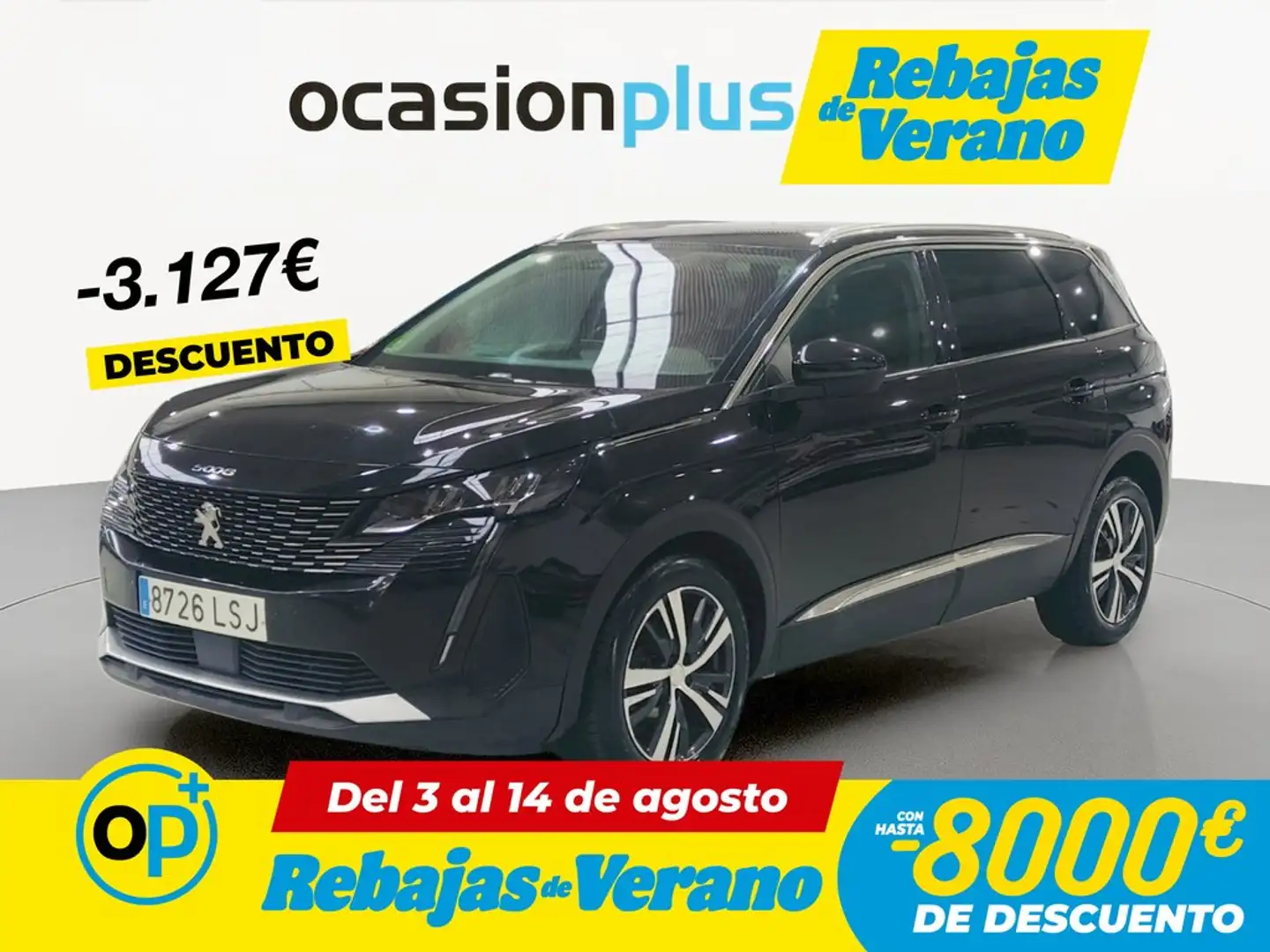 Peugeot 5008 1.5BlueHDi S&S Allure EAT8 130 Negro - 1