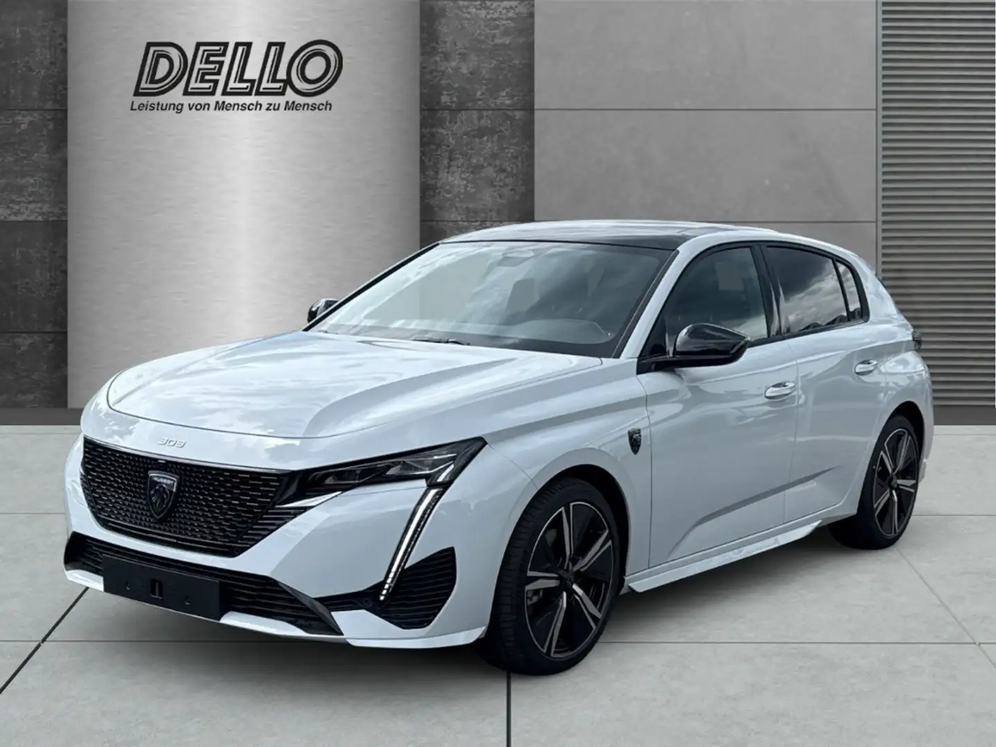 Peugeot 308 GT Hybrid AT Premium-Paket Surrounding-Plus AHK-ab Weiß - 1