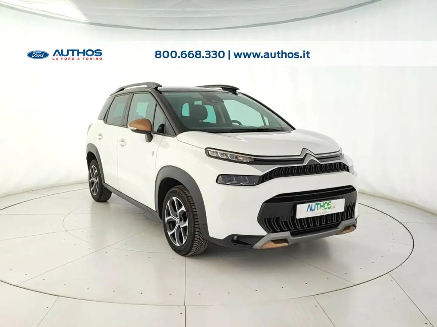 Citroen C3 Aircross 1.5 bluehdi Shine s&s 110cv Bianco - 2