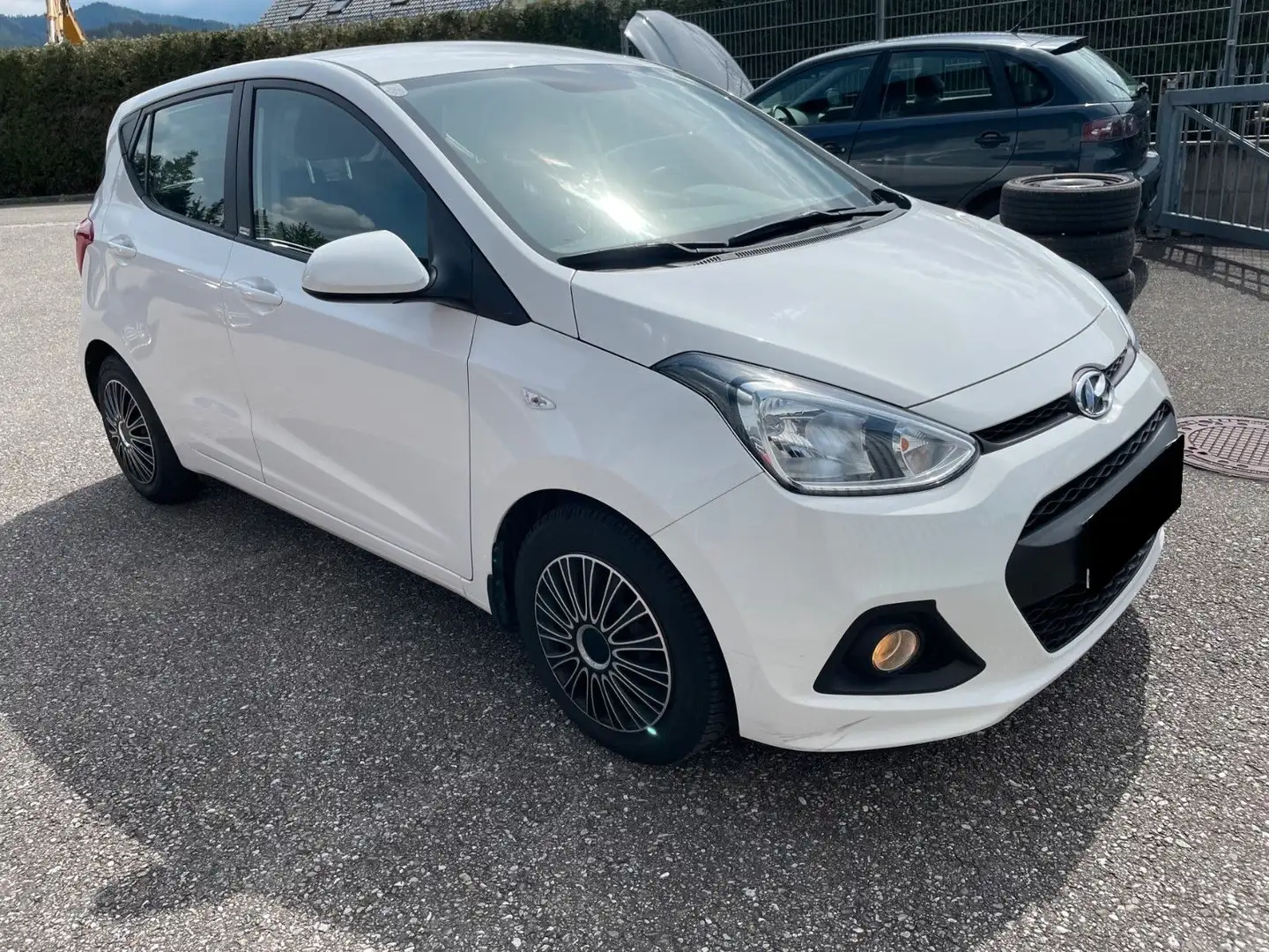 Hyundai i10 1.2 Comfort ZYLINDERKOPF-SCHADEN 8FACH KLIMA Blanc - 2