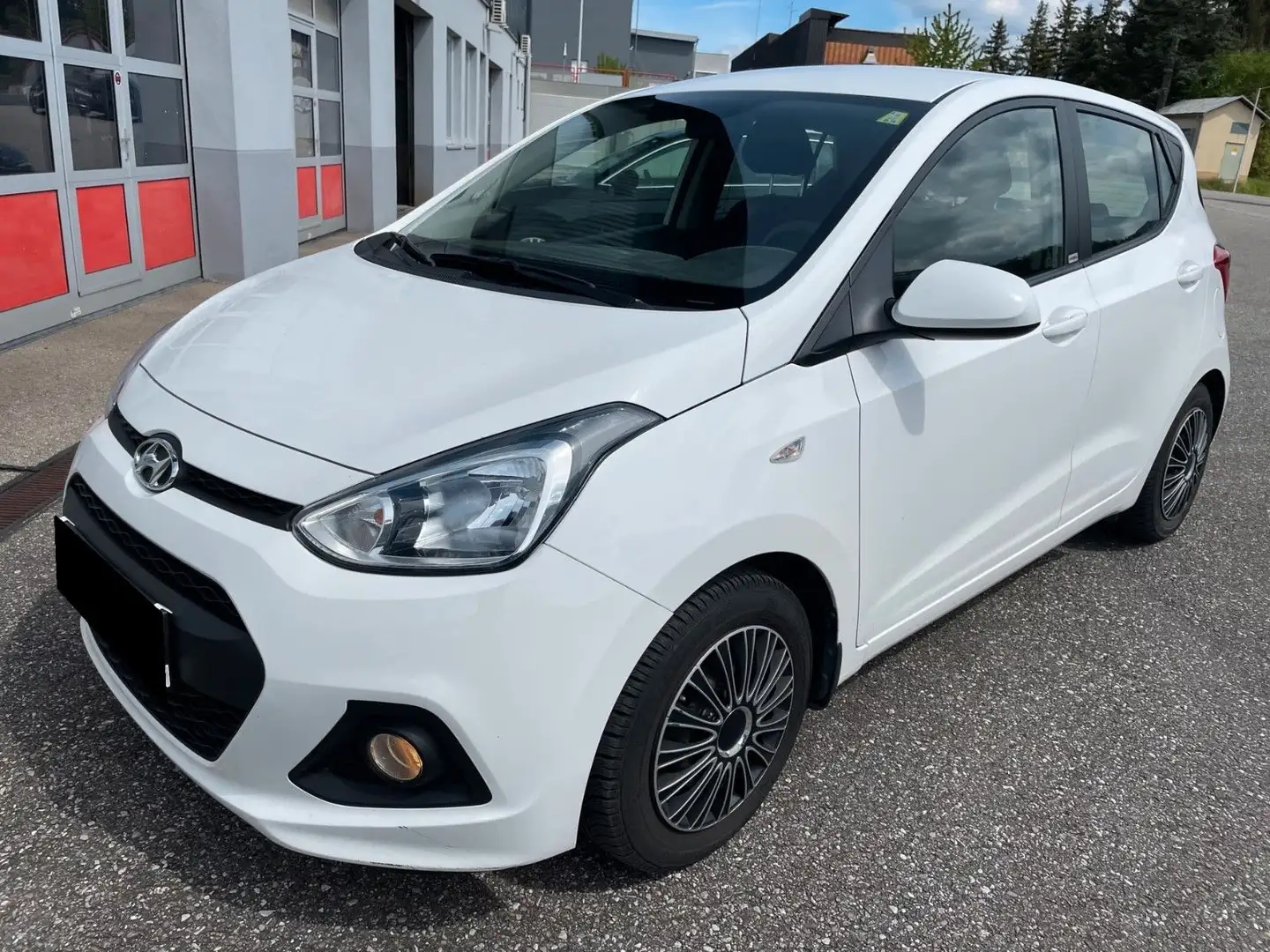 Hyundai i10 1.2 Comfort ZYLINDERKOPF-SCHADEN 8FACH KLIMA Blanc - 1