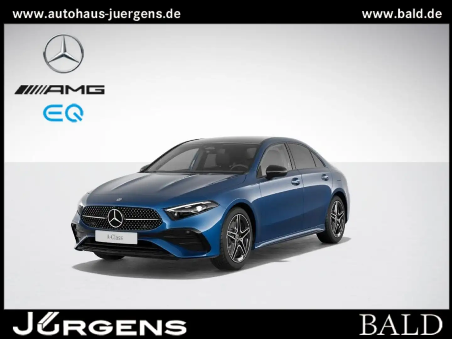 Mercedes-Benz A 220 d Limo AMG-Sport/MLB/Pano/Night/Memo/Totw Blau - 1