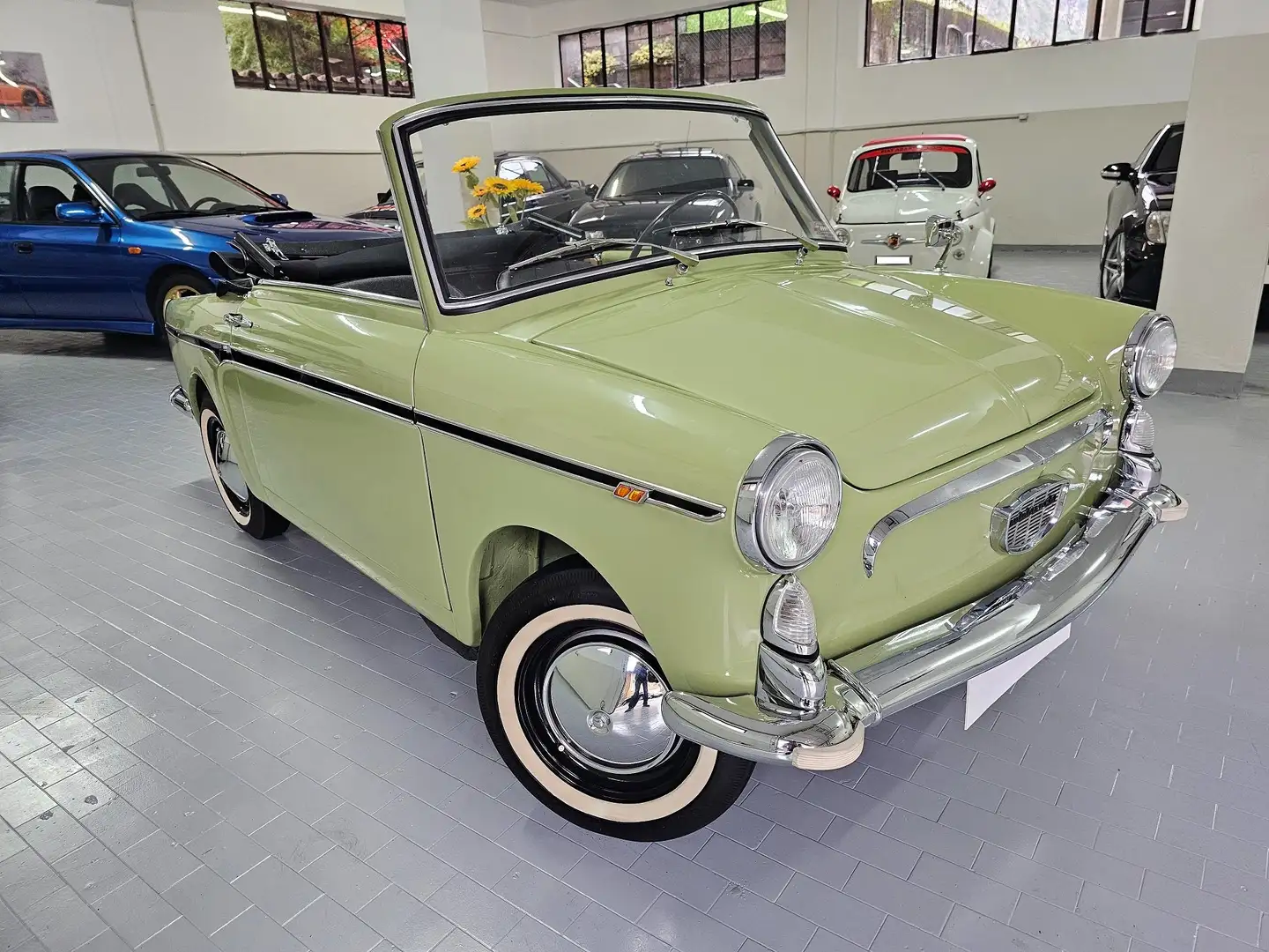 Autobianchi Bianchina Cabriolet Green - 2