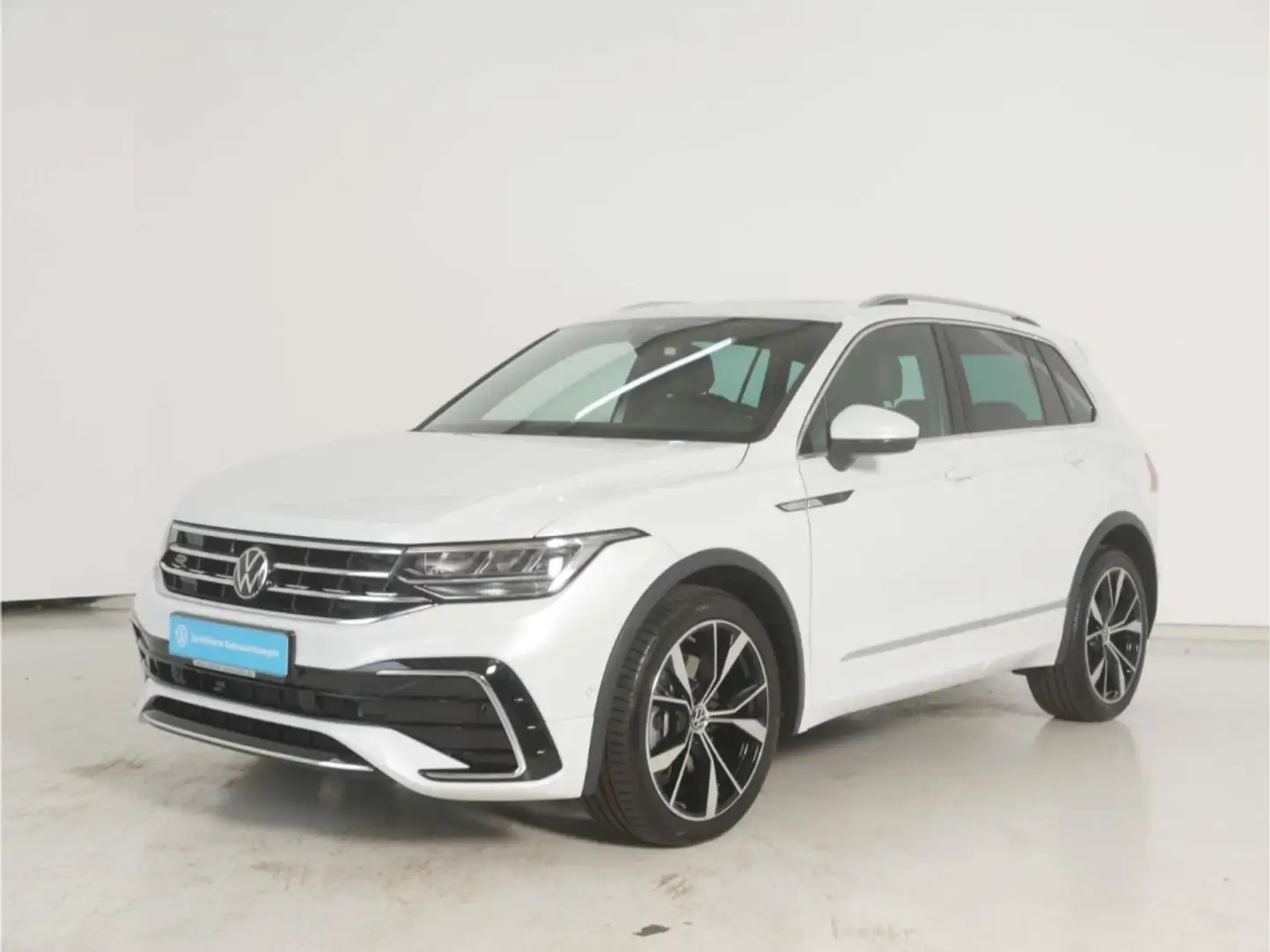 Volkswagen Tiguan 2.0 TDI 4Mot. R-Line DSG P-Dach/AHK/NAV Weiß - 2