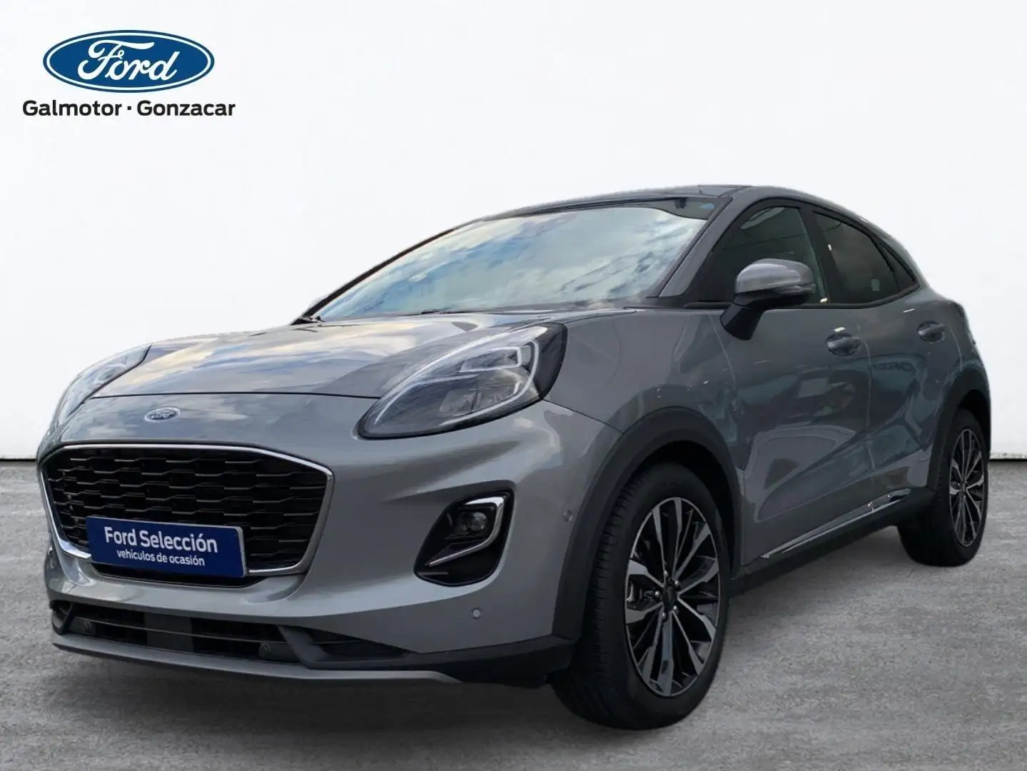 Ford Puma 1.0 EcoBoost MHEV Titanium X Aut. 155 Plateado - 1