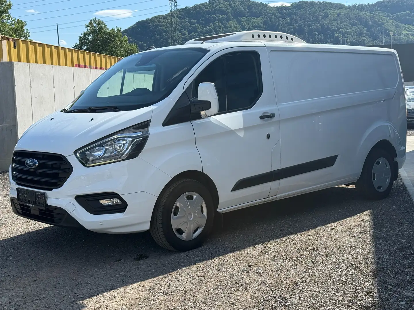 Ford Transit Custom 320 L2 Kühlwagen PDC Tempomat Weiß - 2