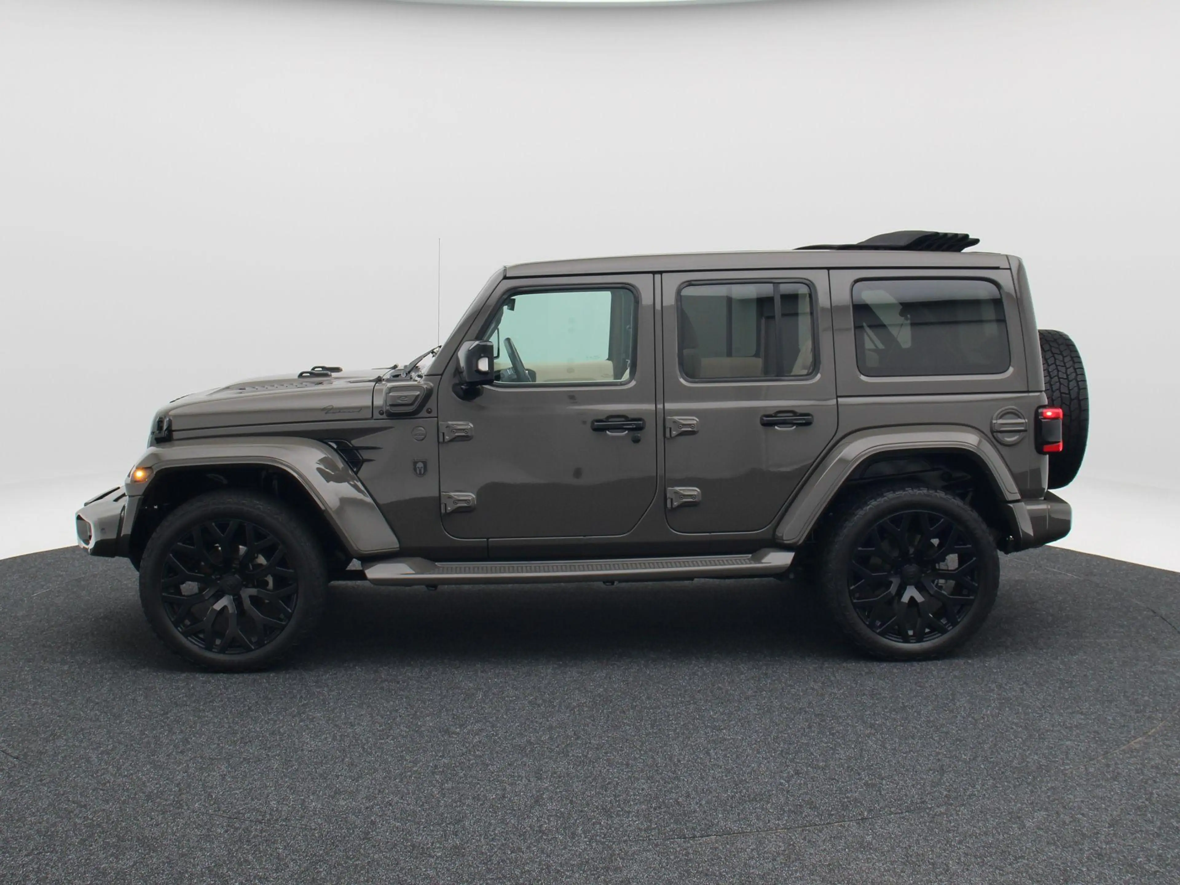 Jeep Wrangler Unlimited 4xe 380 Sahara BRUTE | Wit leder | Elekt — photo 7